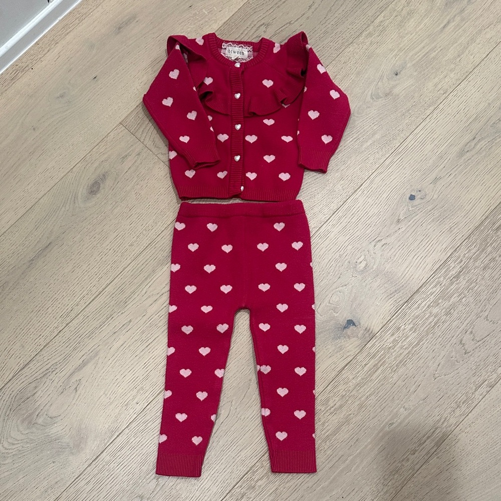 Heart matching set
